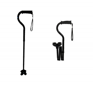 4U 4-Point Offset Folding Hybrid Canes