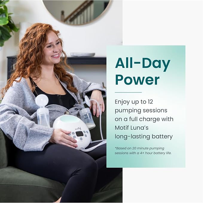 Motif Luna Double Electric Pump (Battery and Corded)